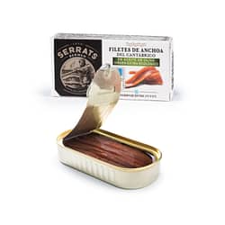 Anchoas del Cantábrico en AOVE ecológico, Conservas Serrats