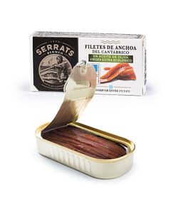 Anchoas del Cantábrico en AOVE ecológico, Conservas Serrats