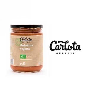 Boloñesa vegana, Carlota Organic