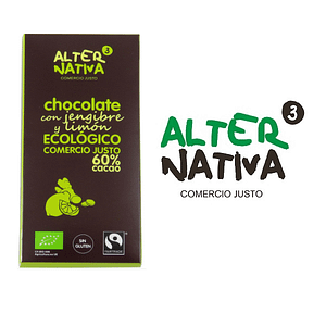 Chocolate 60% con Jengibre y Limón, Alternativa3