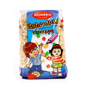 Estrellas Tricolor (Pasta Infantil), Pastas Alimenticias Romero