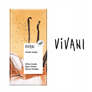 Chocolate Blanco con Vainilla (Eco), Vivani