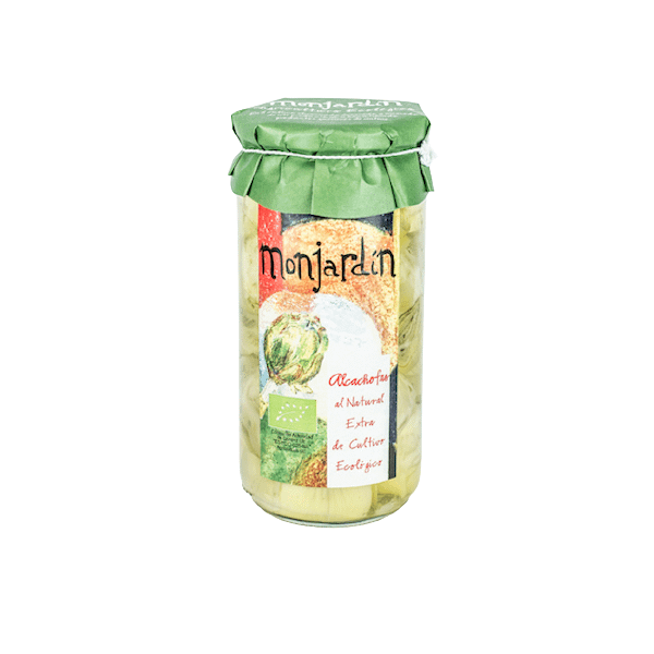 Alcachofa de cultivo ecológico, Monjardín Organic