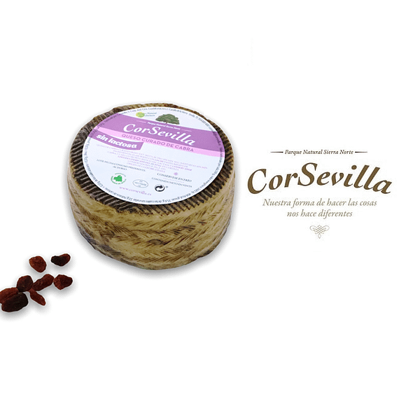 Queso Curado de Cabra sin Lactosa, Corsevilla