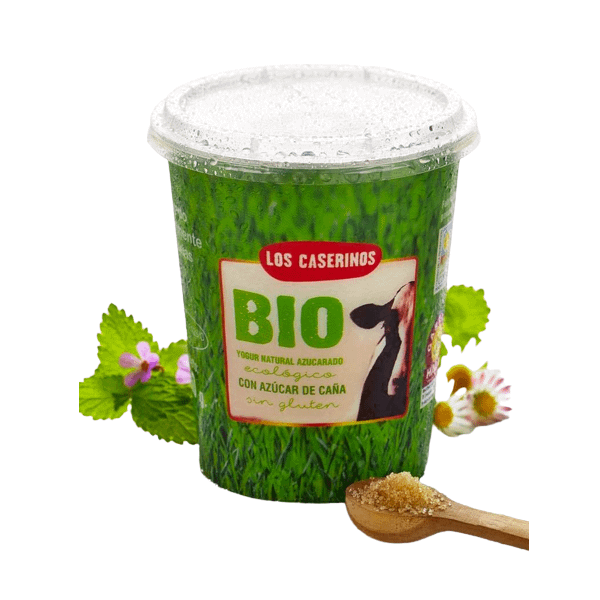 Yogur Natural Azucarado (Eco) – Caja 9 unidades