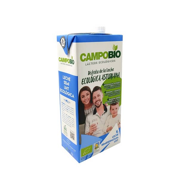 Leche semidesnatada CampoBio (Eco) - Tienda de